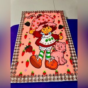 Strawberry shortcake Venice beach art